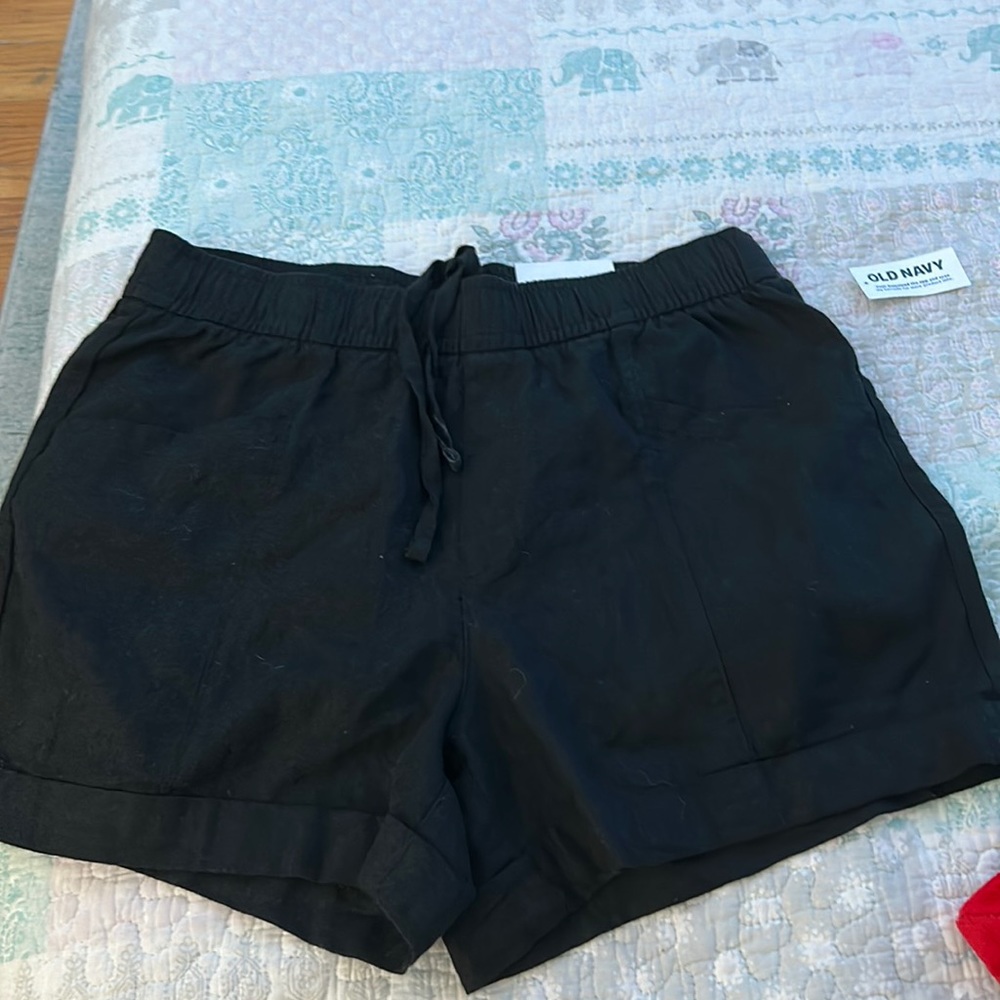 Brand new black old navy shorts